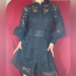 Luxury crochet dress